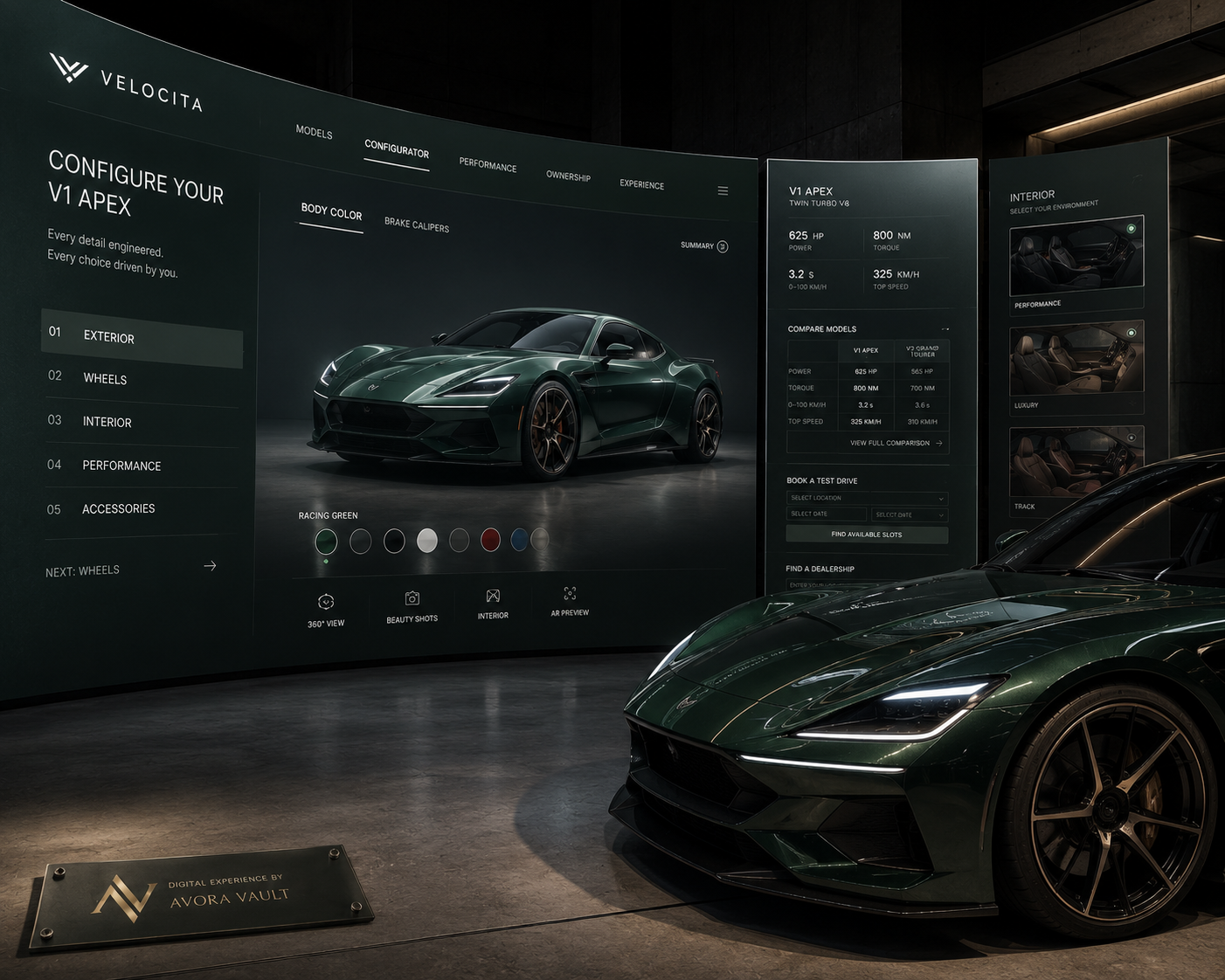 Digital Experiences — AVORA Vault service visual